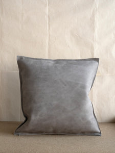 handmade leather cushion by Philomijn