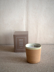 square candle with rounded corners at M AAH
