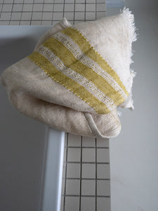 small linen guest towel made in Belgium by Libeco